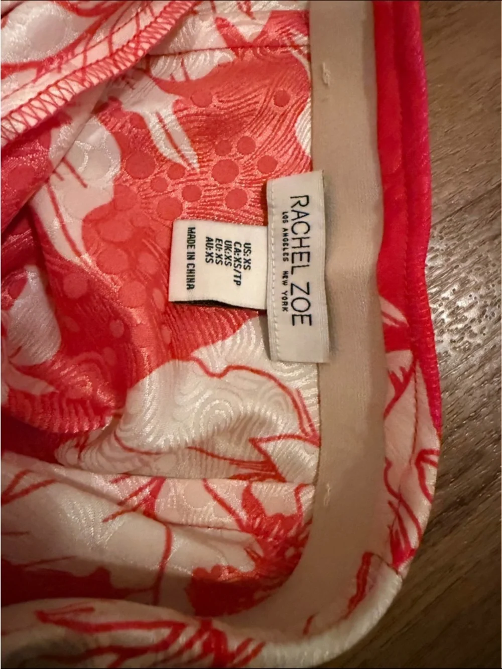 Zara bright coral